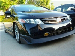 J's style  fiberglass lip 06-08 civic 4dr made  by VIS