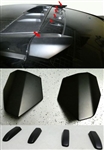 17-18 HONDA CIVIC 5DR TYPE-R STYLE ROOF SPOILER+VORTEX GENERATOR